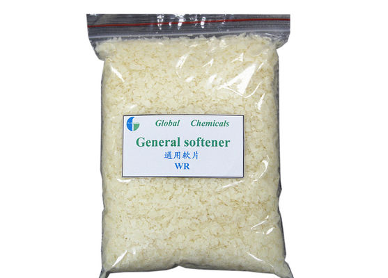 Zayıf Katyonik Yumuşatıcı Flakes Yumuşak Elli Tekstil Ön İşleme Kimyasalları
