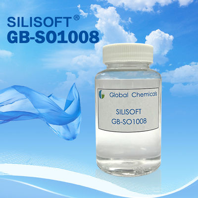 Kolayca Emülsifiye Amino Fonksiyonel Silikon Sıvısı SILISOFT GB-SO1008 Yumuşaklık ile
