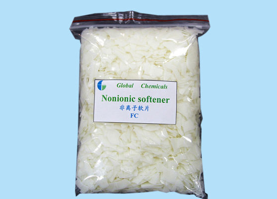 Nonionic yumuşatıcı flakes Sıcak suda çözünür düşük sararma özellikleri vardır