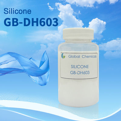Silikon yumuşatıcı emülsiyonu GB-DH603 Pamuk için Rayon Modal Karışık Kumaş Başlıca Mükemmel Kaygan Yumuşak Talip elde etmek için örgülenmiştir