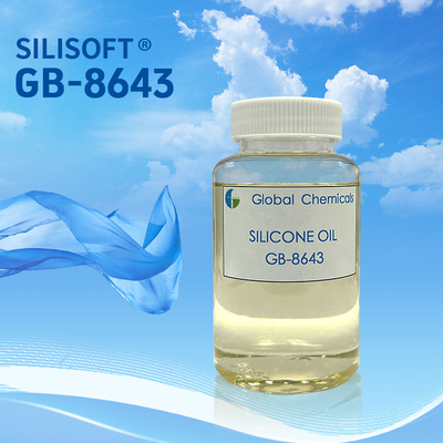 Yüksek istikrarlı hidrofilik silikon SILISOFT GB-8643 Dikiş Temiz Pamuk Ev Kumaşı, Reaktif Baskı Kumaşı, Kaplama Baskı Kumaşı, Rayon Baskı Kumaşı
