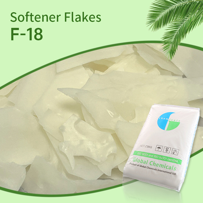 Nonionic / Zayıf Kationik Yumuşatıcı Tüyleri SOULBIO F-18 İyi Hidrofilik ve Pamuk ve T / C'ye Antistatik Özelliklere Sahip, Düşük Sararık