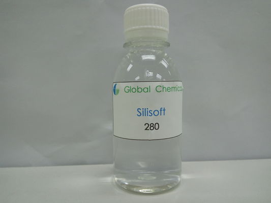 Renksiz Şeffaf Sıvı Viskoz Amino Silikon SILISOF T280 Pamuk, keten, denim bitirme için