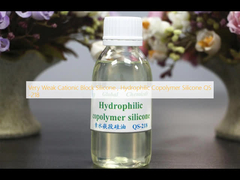 Çok Zayıf Katyonik Blok Silikon, Hidrofilik Kopolymer Silikon QS-218