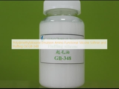 Polydimetilsiloxan Emülsiyon Amino Fonksiyonel Silikon Yumuşatıcı ve Yumuşatıcı Yağı GB-348